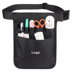 Nursing Waist Bag Zipper Pocket Multiple Individual Slots for Nurse Students