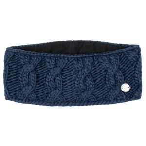 Cable Knit Headband- Fleece Lined - Navy - Adult O/S