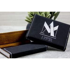 Leatherette Business Card Holders