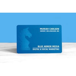 Matte Plastic Business Cards
