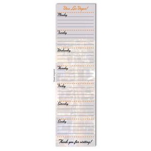 10-1/2" x 3" Sticky Note Pad with 25 Sheets