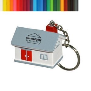 House PU Stress Reliever Key Chain