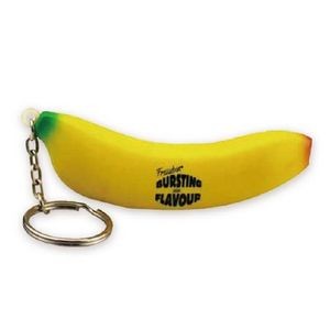 Banana Shape Stress Reliever Key Chain