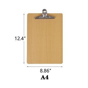 Custom Wooden Letter A4-Clipboard