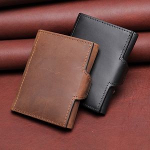 Executive Leather Tri-Fold Wallet