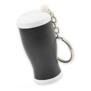 Beer Cup Shape Stress Reliever Key Chain