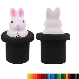 PU Foam Magic Rabbit in Hat Stress Reliever
