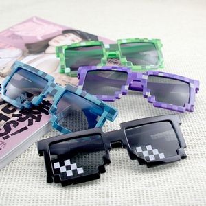 Square Mosaic Pixel Sunglasses