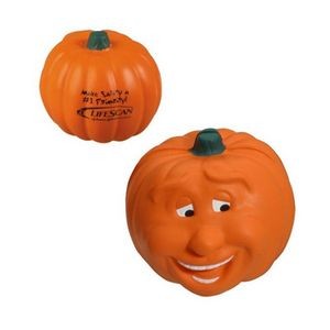 Wacky Smile Pumpkin Shaped Stress Reliever