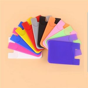 Silicone Phone Wallet Mobile Card Holder