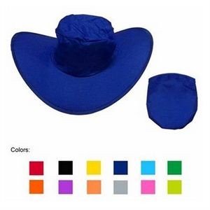 Portable Foldable Polyester Cowboy Hat