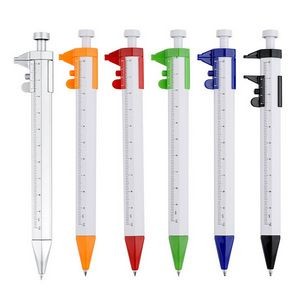 Plastic Vernier Caliper Ballpoint Pen