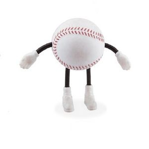 Custom PU Baseball Stress Reliever Figurine