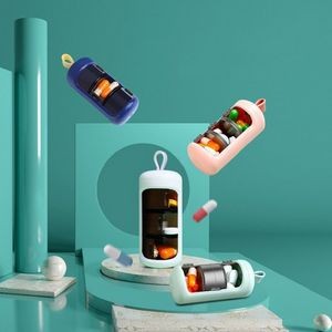 Portable Compartmentalized Pill Cases