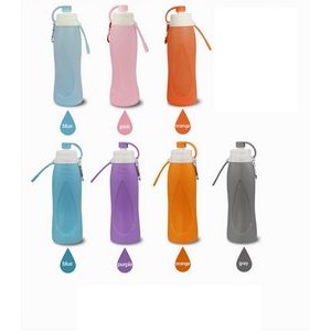17 Oz. Collapsible Silicone Bottle