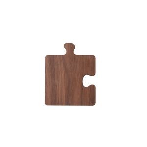 Wooden Puzzle Shaped Insulated Coasters (3.9"x3.1")