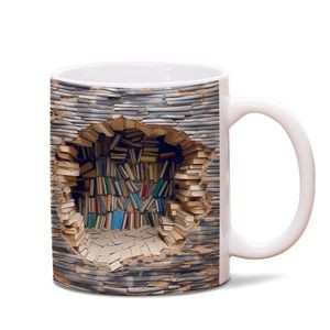 3D Ceramic 10oz Coffee Mug