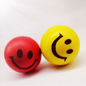 PU Smiley Face Stress Ball