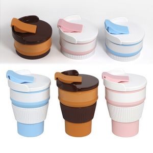 15 Oz. Silicone Folding Coffee Mug