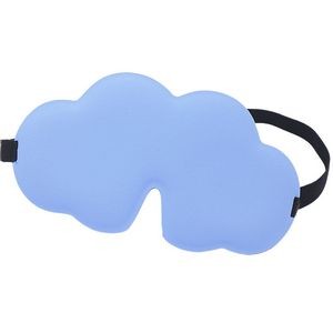 Soft Cloud Shape Blackout Fitted Sleeping Eye Mask