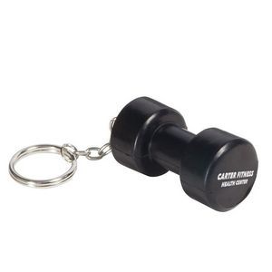 PU Dumbbell Shape Stress Reliever Keytag