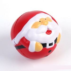 PU Santa Claus Ball Stress Reliever
