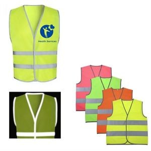 Basic Reflective Safety Vest with Logo