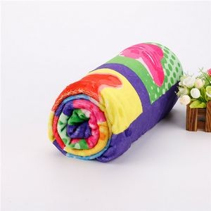 Full Color Micro Plush Fleece Blanket