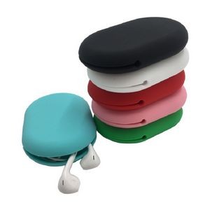 Silicone Wired/Wireless Bluetooth Headset Protective Container