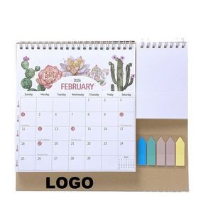 Calendar With Memo Pad