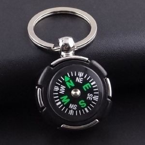 Outdoor Compass Keychain