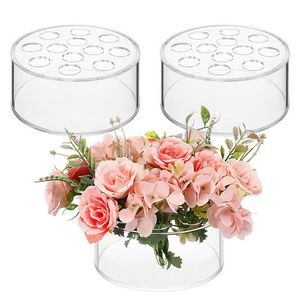Transparent Acrylic Round Flower Box