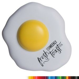 PU Foam Fried Egg Stress Reliever