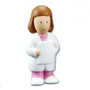 Female Doctor Shaped Stress Reliever