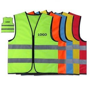 Reflective Safety Vest w/Logo