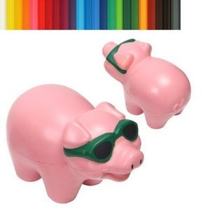 Cool Pig in Sunglasses Stress Reliever