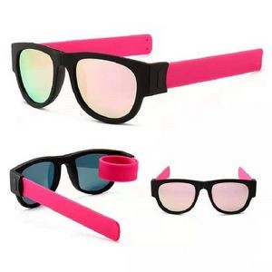 Bracelet Foldable Slap Sunglasses