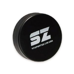 Hockey Puck Shaped Stress Reliever Ball