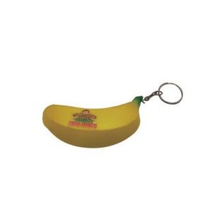 Banana Stress Toy Key Ring
