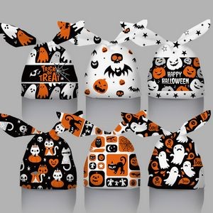 Halloween & Christmas Rabbit Ears Pumpkin Candy Bags Gift Bags