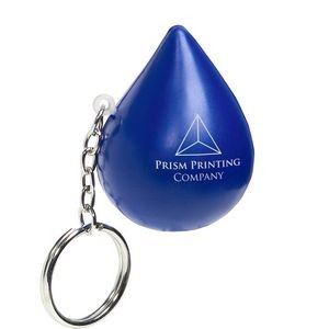 PU Droplet Stress Reliever Key Chain