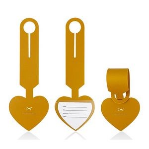 Love Leather Luggage Tag