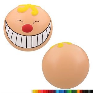 PU Foam Smiling Funny Face Stress Ball with Your Logo