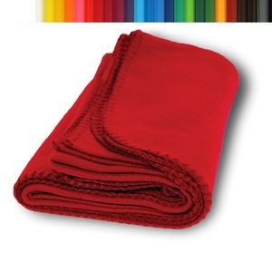 Economy Fleece Blanket w/Merrow Edging (50"x60")
