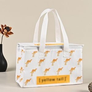 Thermal Non-Woven Lunch Bag w/Zipper