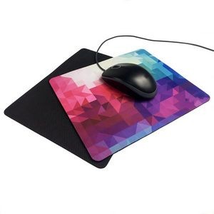 Sublimated Anti-Fray Cloth Rubber Mouse Pad