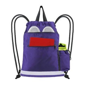 Drawstring Backpack Gym Sports Bag for Swim