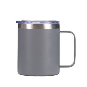 8 Oz. Multi-Colored Stainless Steel Coffee Mug w/Handle
