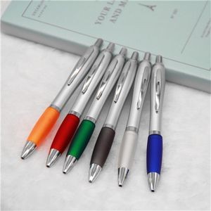Silver Plastic Ballpoint Pen
