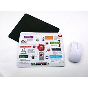 Custom Full Color Hard Surface PVC Mouse Pad
